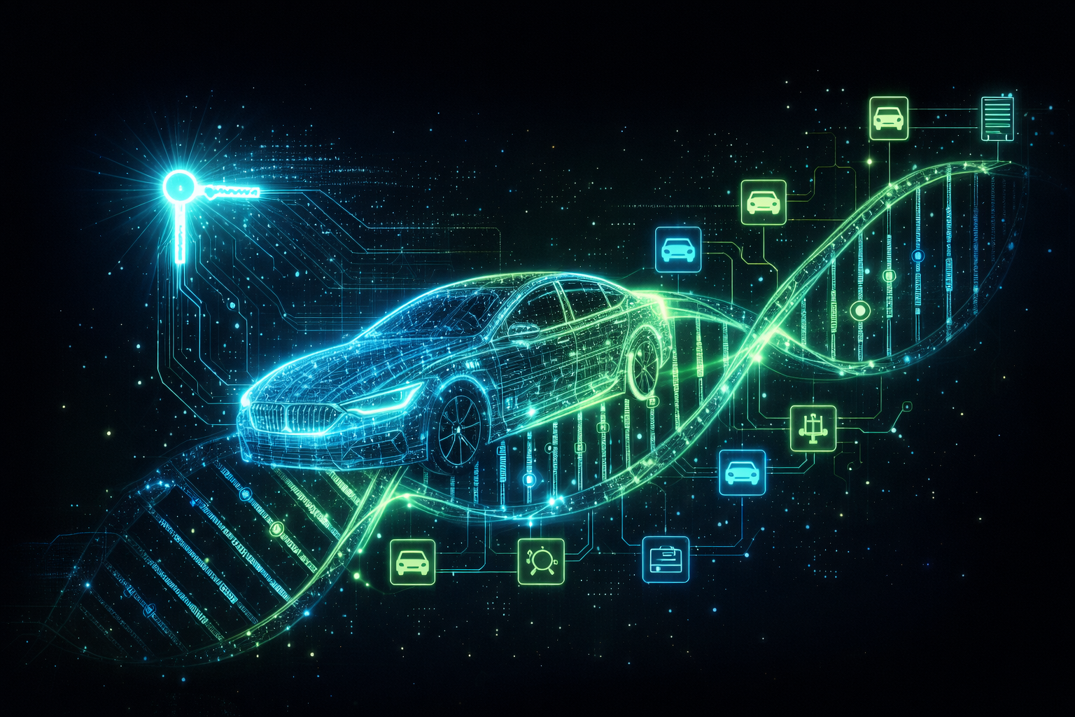 Dijital İkiz ve vehicleKey Otomotiv Verisi