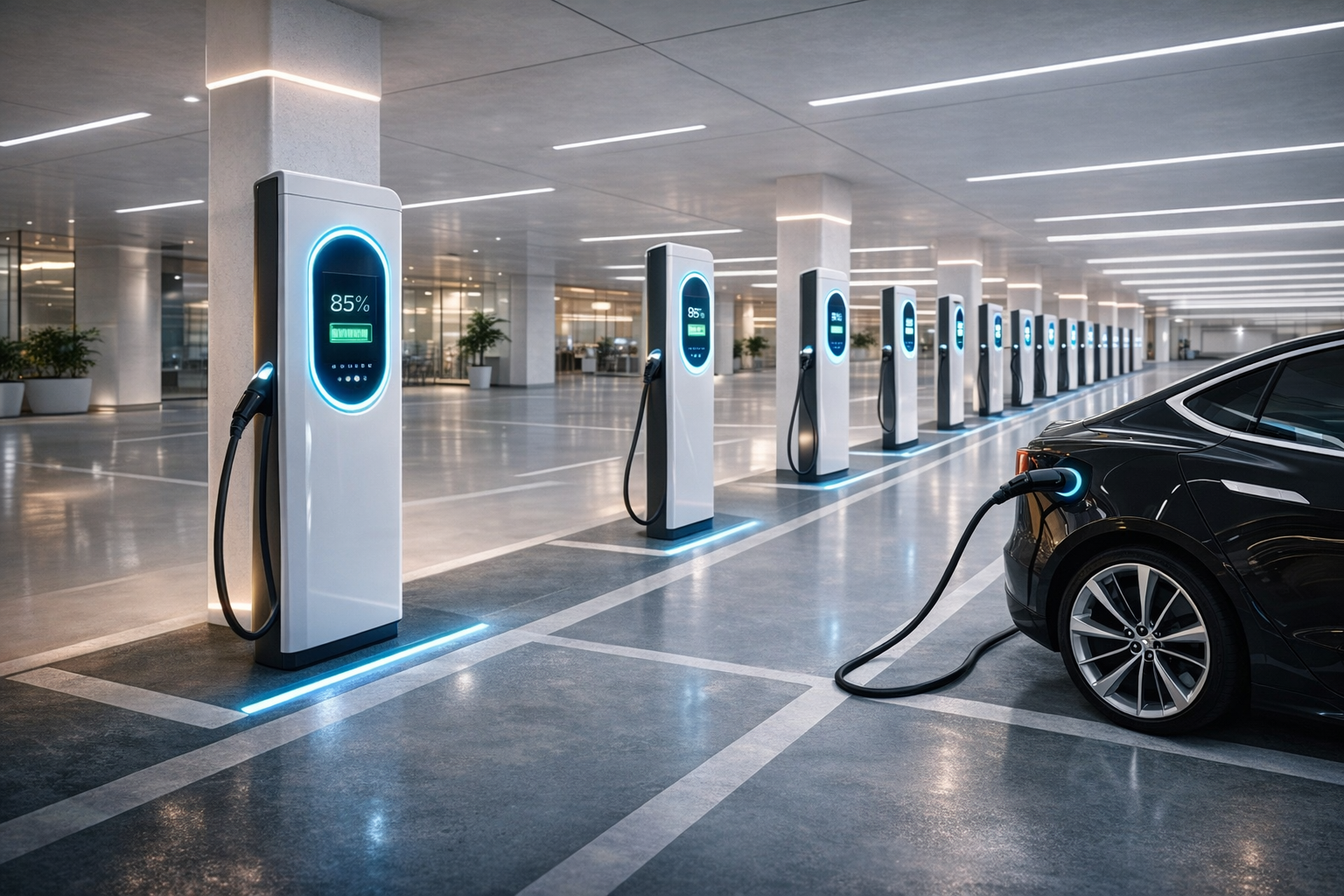 Kurumsal Şarj İstasyonları ve Enerji Altyapısı